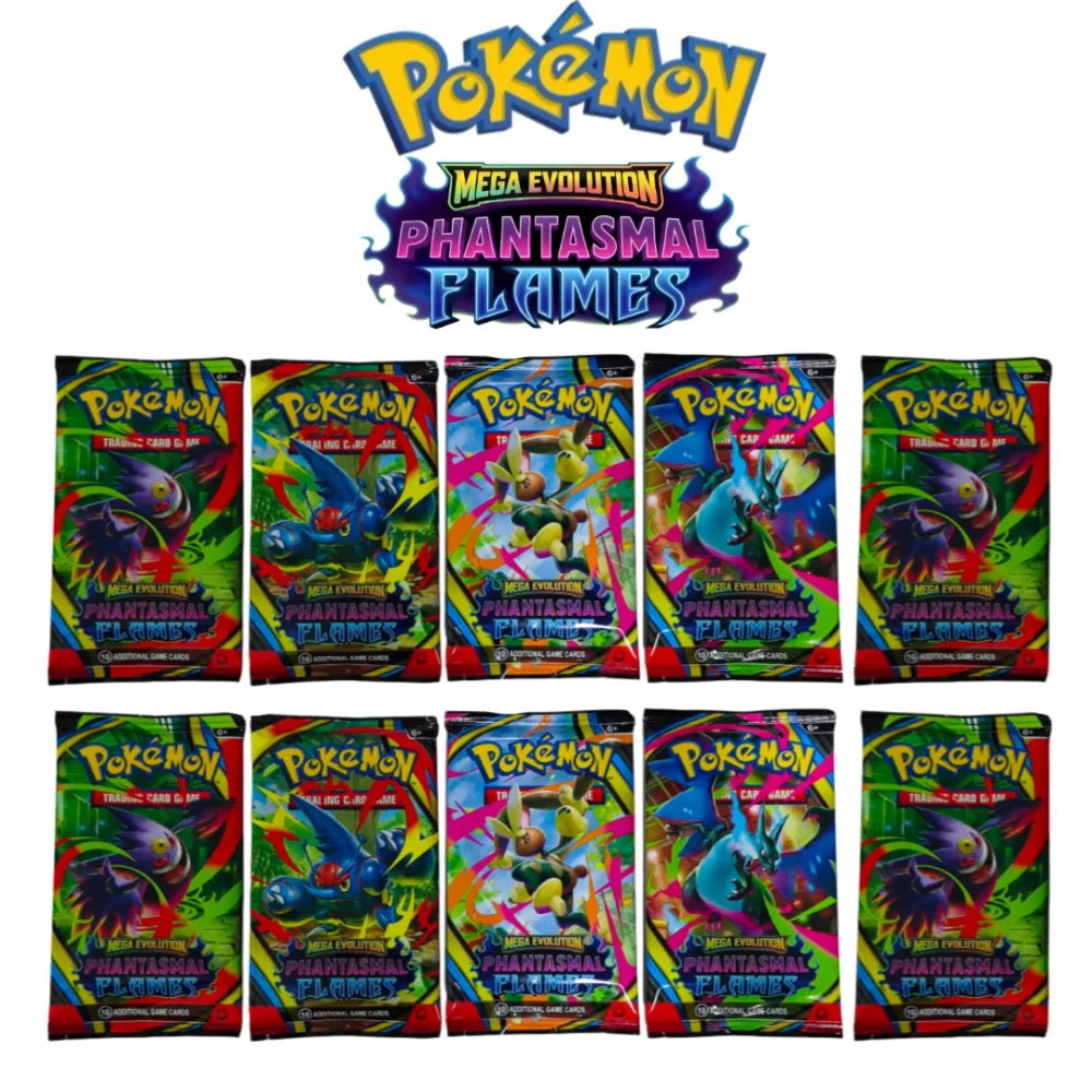Mega Evolution Pokemon Booster Packs