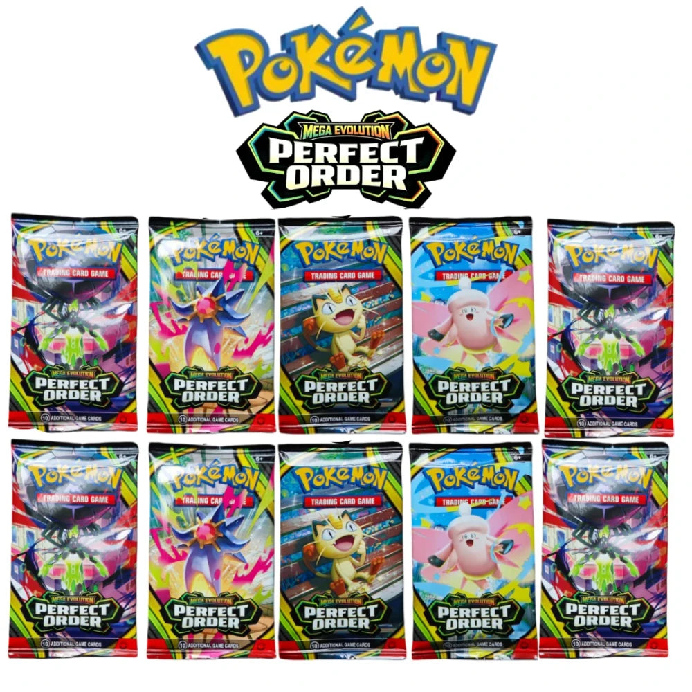 Mega Evolution Pokemon Booster Packs