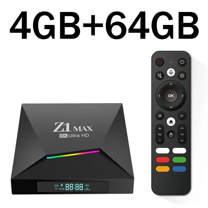 Android 15 IPTV Streaming TV Box