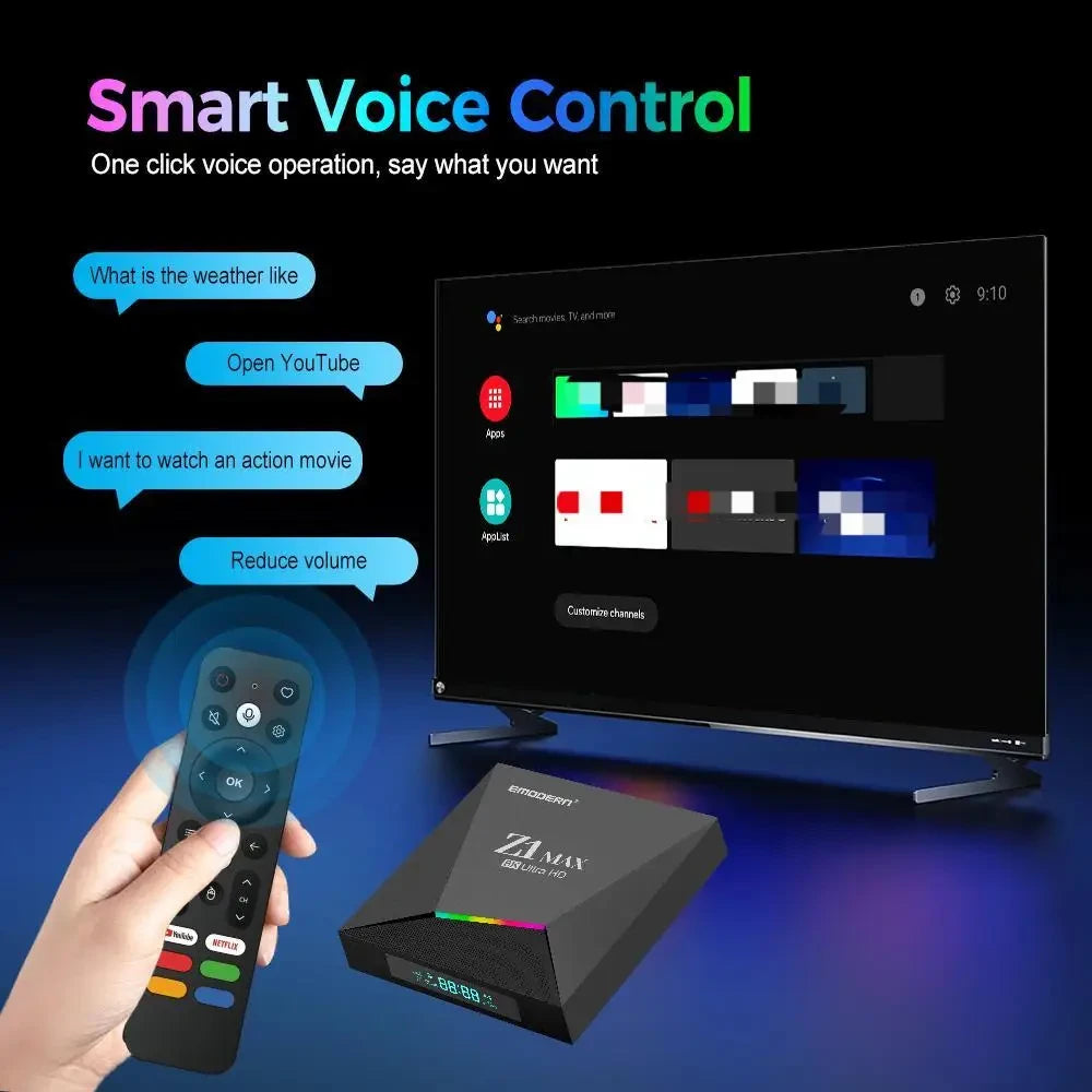 Android 15 IPTV Streaming TV Box