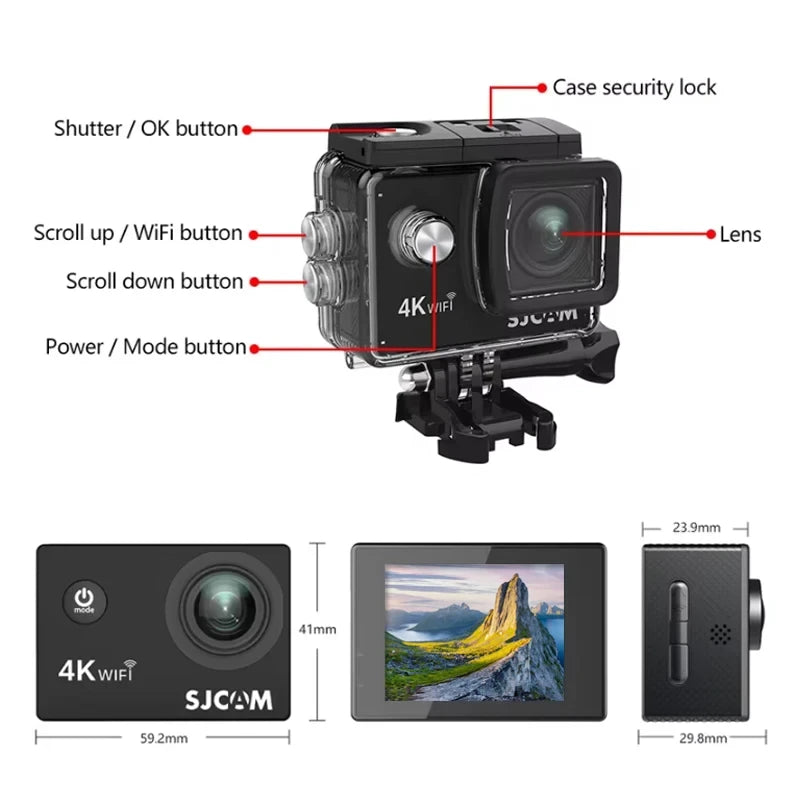SJCAM SJ4000 Air Waterproof Action Camera