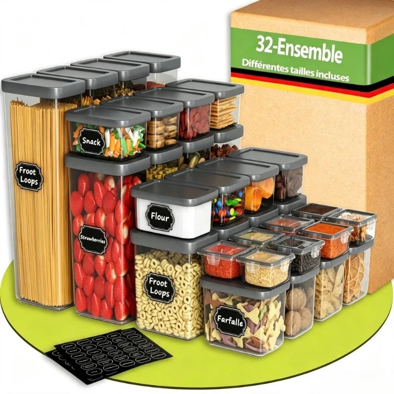 Airtight Pantry Storage Container Set