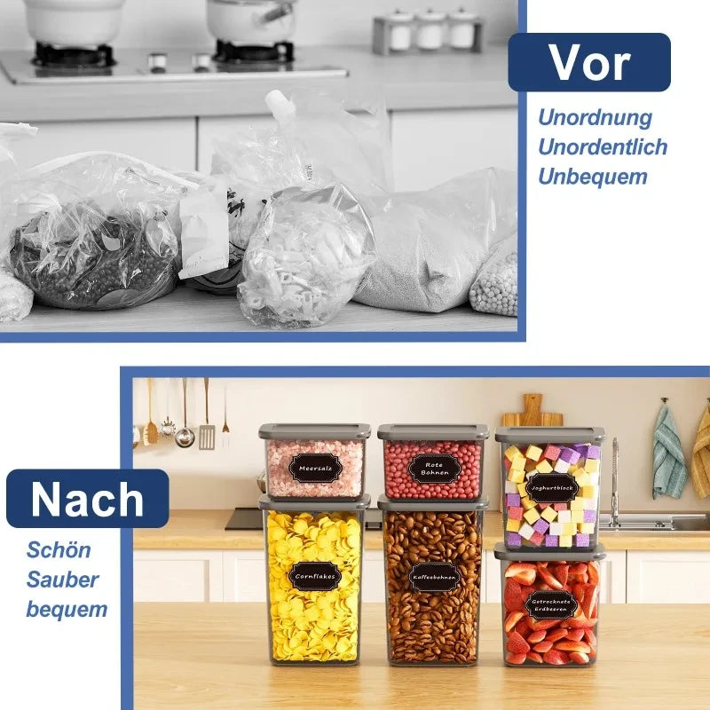 Airtight Pantry Storage Container Set