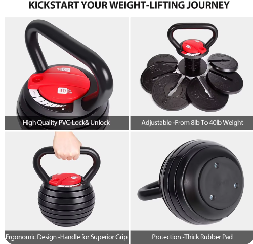 FlexiBell Adjustable Kettlebell Set