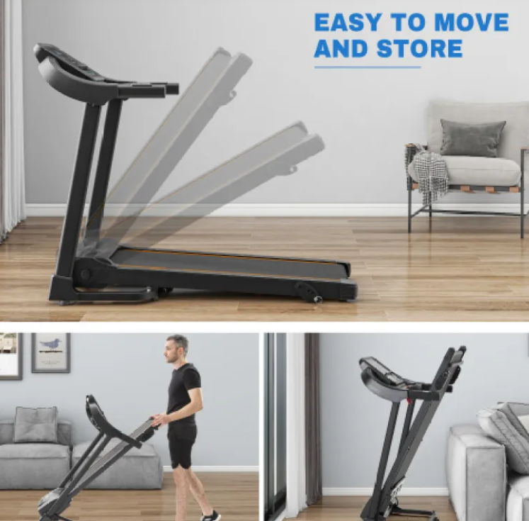 Sleek Foldable Running Machine