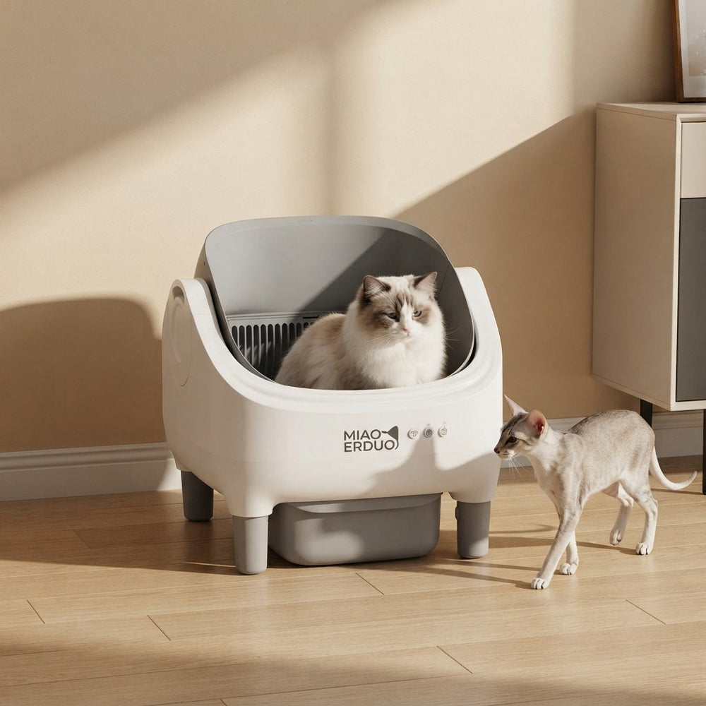 Self Cleaning Open Smart Cat Litter Box