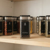 Glass Spice Jar Set