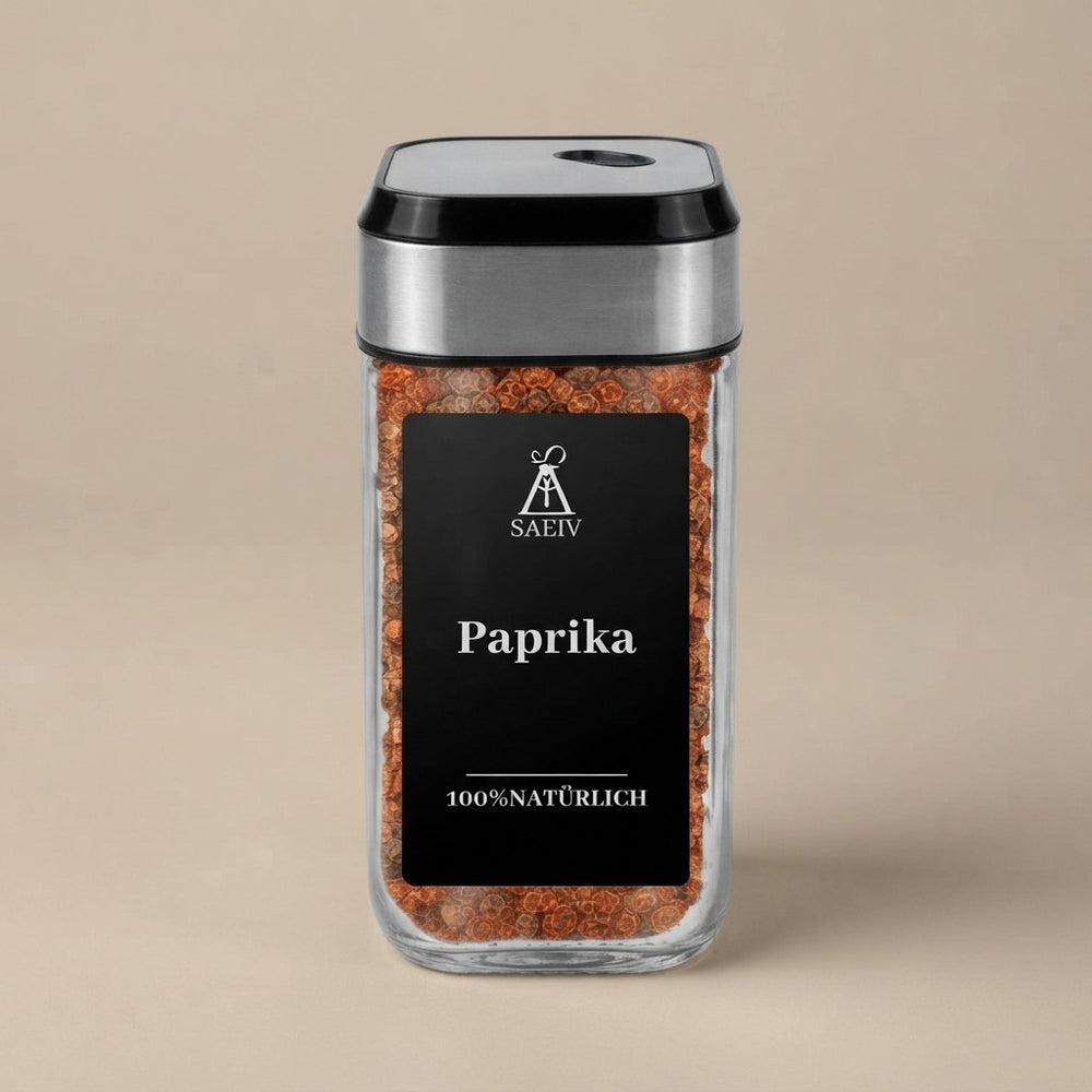 Glass Spice Jar Set